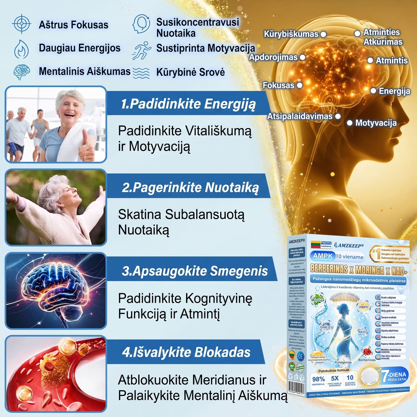 𝐀𝗠𝒁𝑲𝗘𝑬𝙋® 𝐀𝗠𝗣𝑲𝐌𝗼𝗿𝗶𝗻𝗴𝗮𝐁𝗲𝗿𝗯𝗲𝗿𝗶𝗻𝗲 𝟏𝟎-𝗶𝗻-𝟏 𝐌𝗲𝘁𝗮𝗯𝗼𝗹𝗶𝗰 𝐒𝘂𝗽𝗽𝗼𝗿𝘁 – 𝟏𝟎 𝘃𝗶𝗲𝗻𝗮𝗺𝗲 𝗺𝗲𝗱ž𝗶𝗮𝗴ų 𝗮𝗽𝘆𝗸𝗮𝗶𝘁𝗼𝘀, 𝗲𝗻𝗲𝗿𝗴𝗶𝗷𝗼𝘀, 𝗺𝗶𝗲𝗴𝗼, 𝘀ą𝗻𝗮𝗿𝗶ų 𝗶𝗿 𝗯𝗲𝗻𝗱𝗿𝗼𝘀 𝘀𝗮𝘃𝗶𝗷𝗮𝘂𝘁𝗼𝘀 𝗽𝗮𝗹𝗮𝗶𝗸𝘆𝗺𝗮𝘀