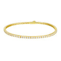 2mm 6/7/8/9 inch D VVS Moissanite Chain Tennis Bracelets For Women Girls Friend Jewelry  925 Sterling Silver Passed Diamond Test